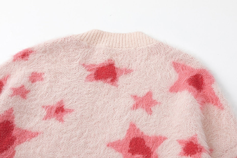 Vintage Star Knit Cardigan