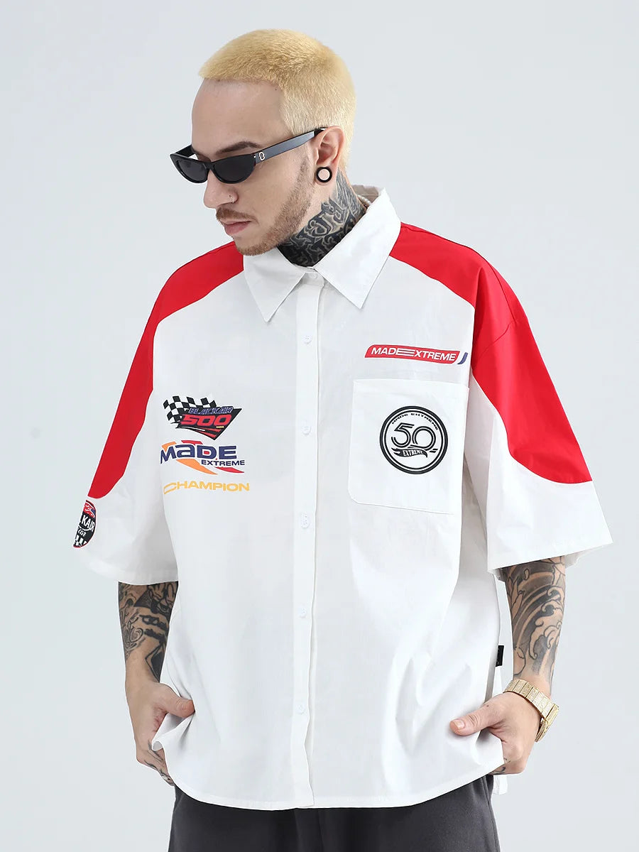 Racing Button Shirt