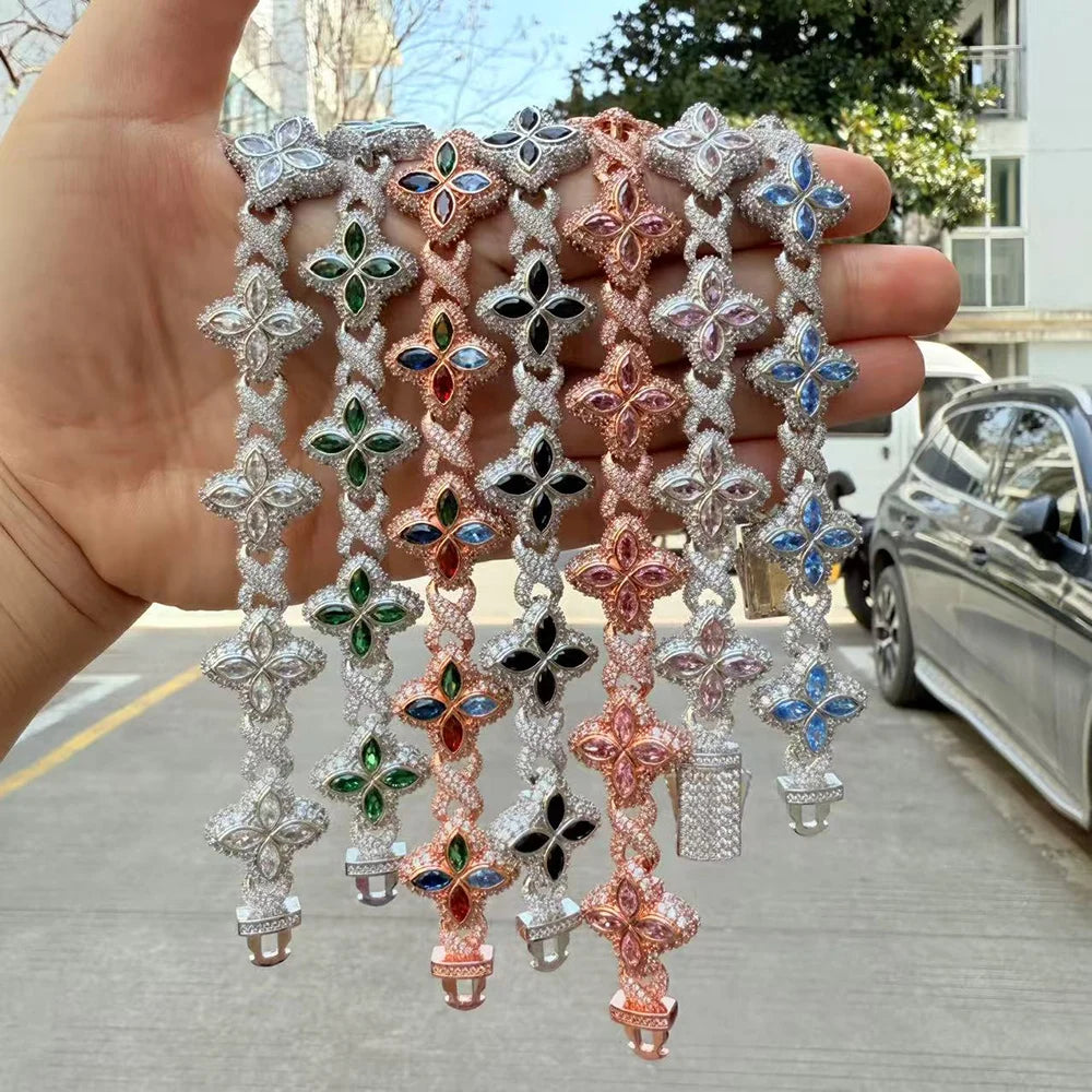 Heresy Rhinestone Bracelet
