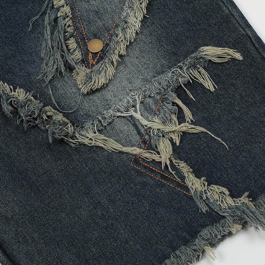Vintage Star Denim Shorts