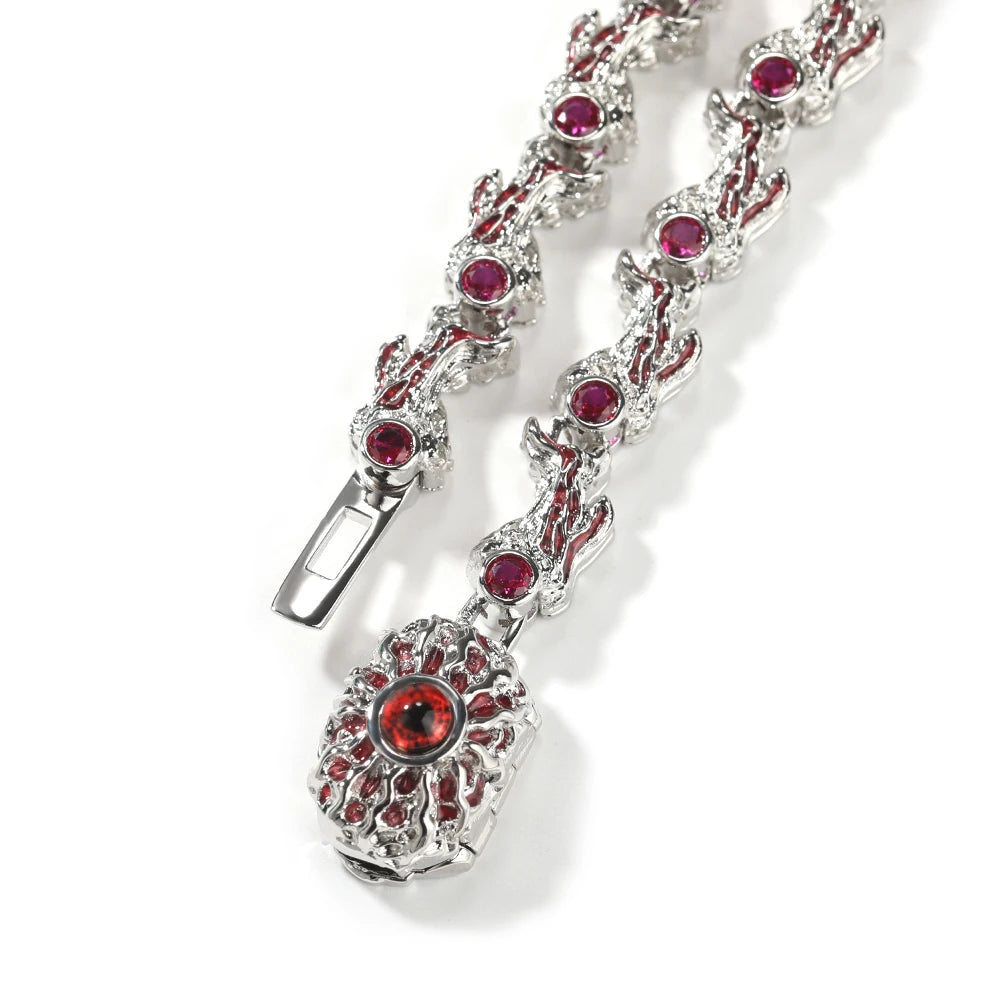 Heritage Red Rhinestone Chain