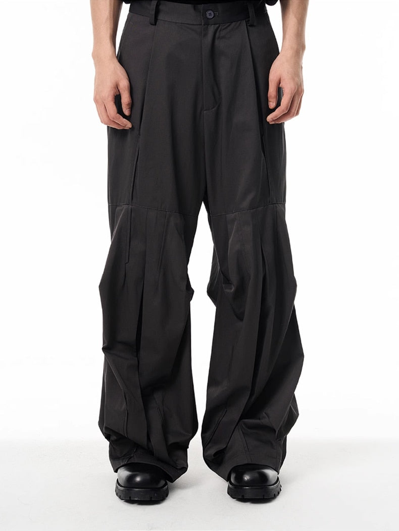 Baggy polyester pants