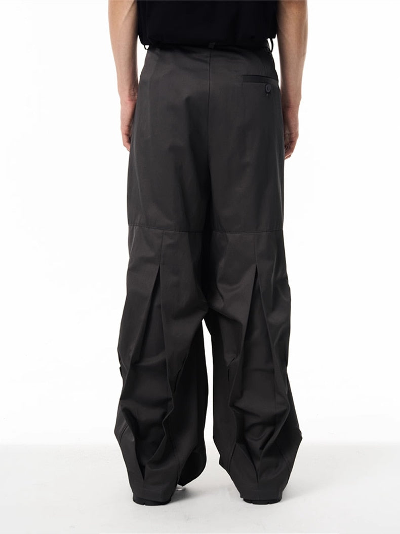 Baggy polyester pants