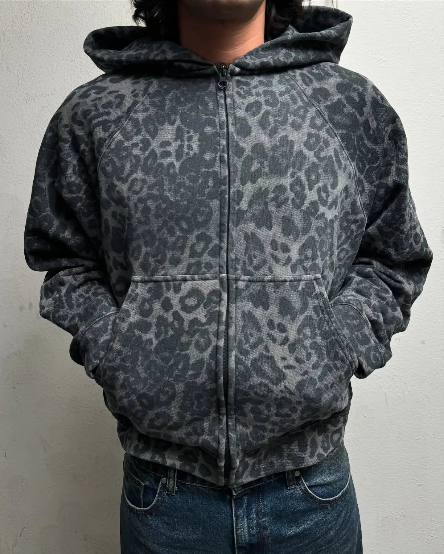 Black Leopard Jacket