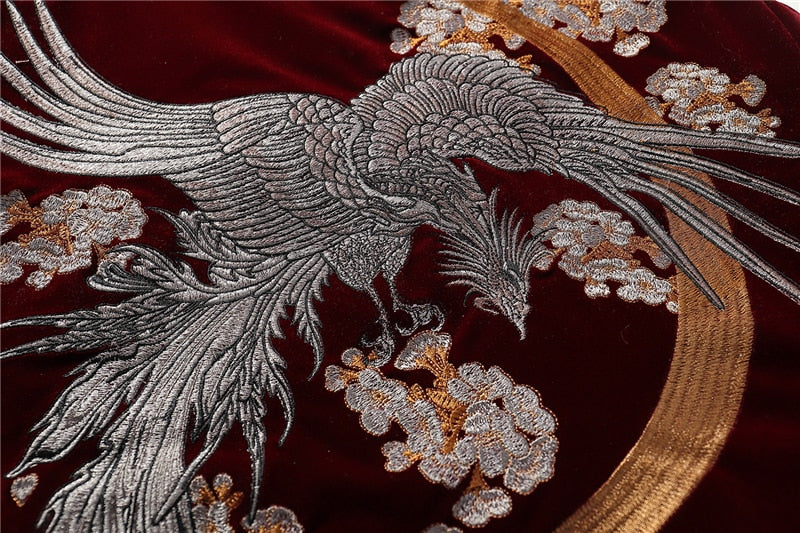 Dragon and Phoenix Embroidery Jacket