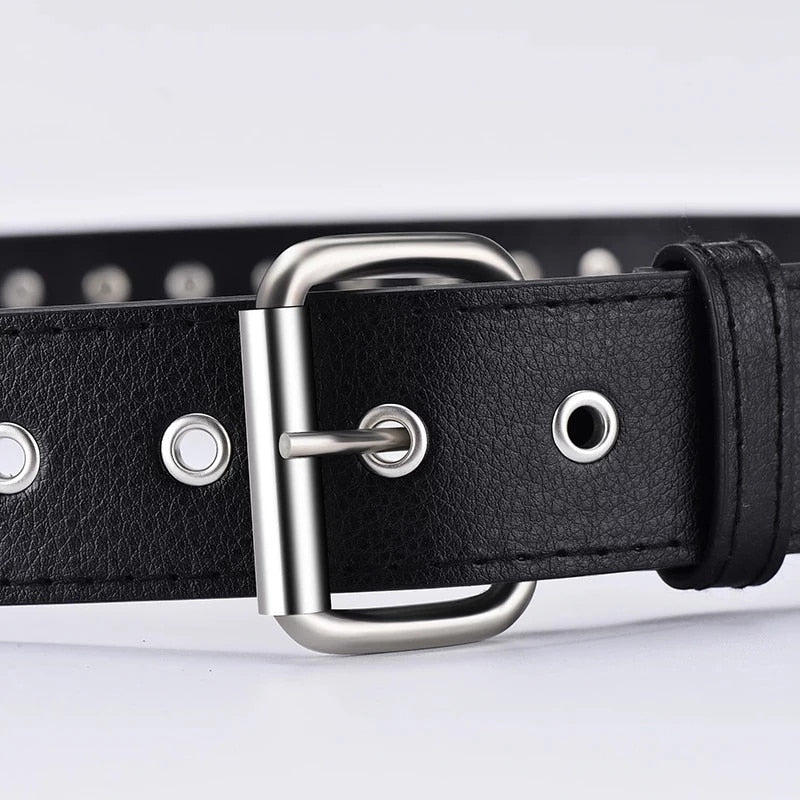 Women's Bullets Leather Belt