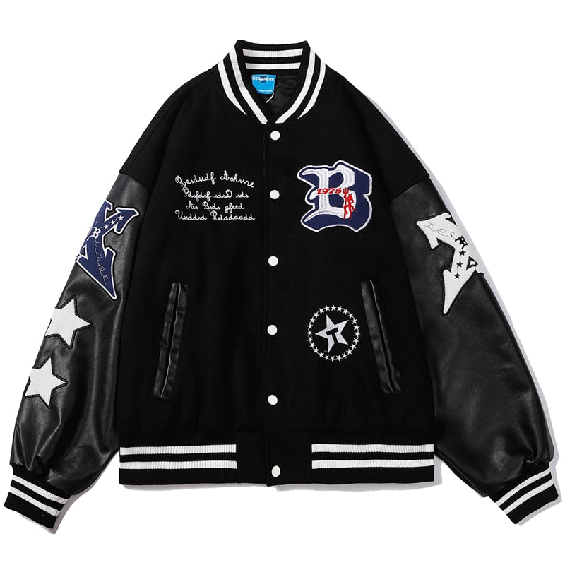 Letter B Varsity Jacket – Streetshop