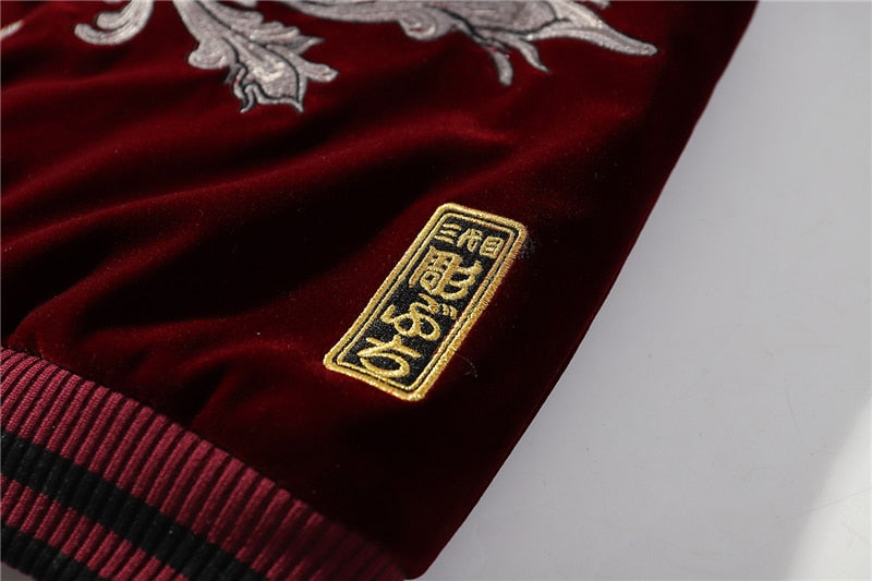 Dragon and Phoenix Embroidery Jacket