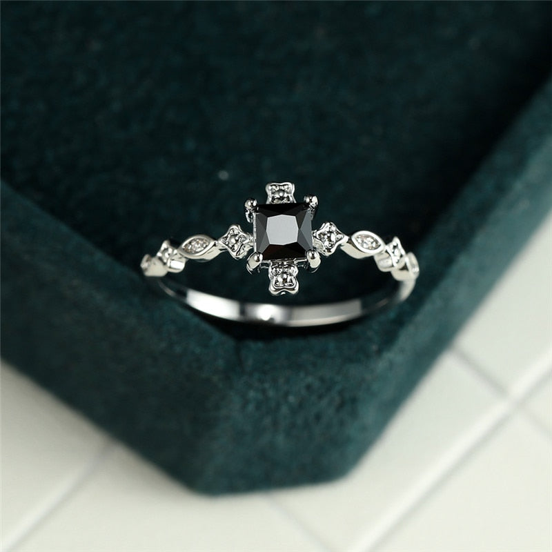 Vintage Multi Color Rhinestone Ring
