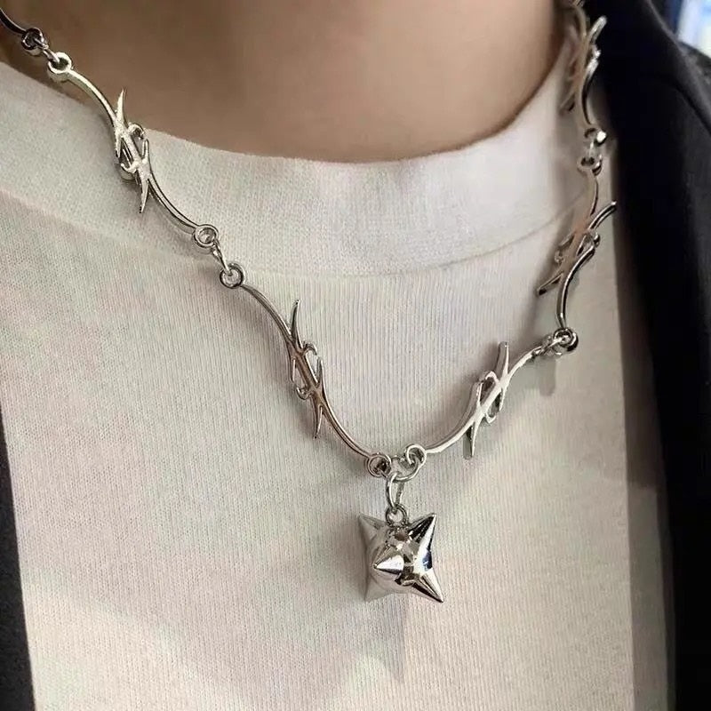 Spike Stainless Steel Chain