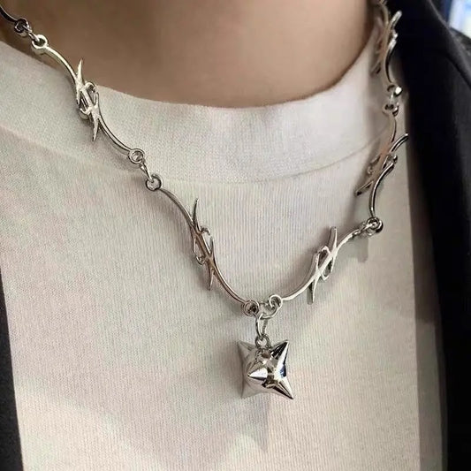 Spike Stainless Steel Chain