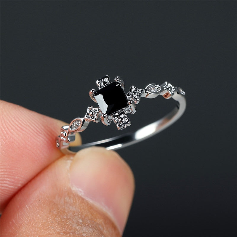 Vintage Multi Color Rhinestone Ring