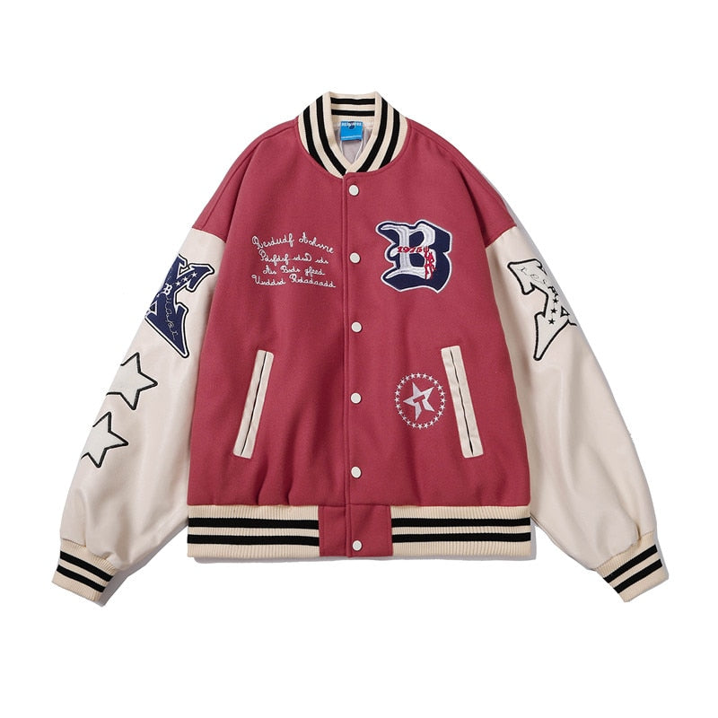 Letter B Varsity jacket