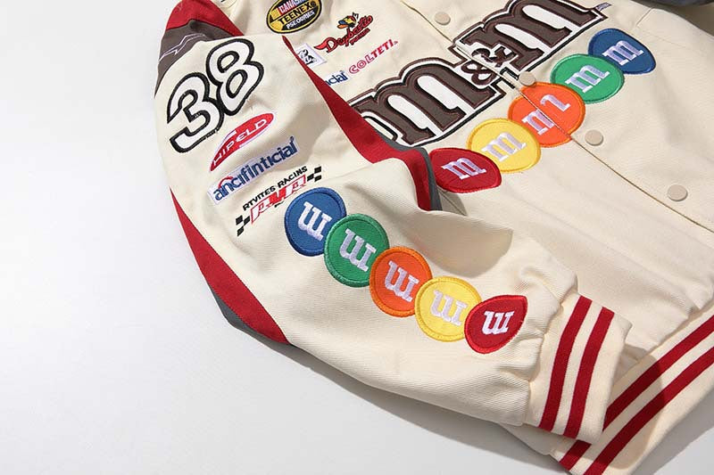 Racing M&M Varsity Jacket
