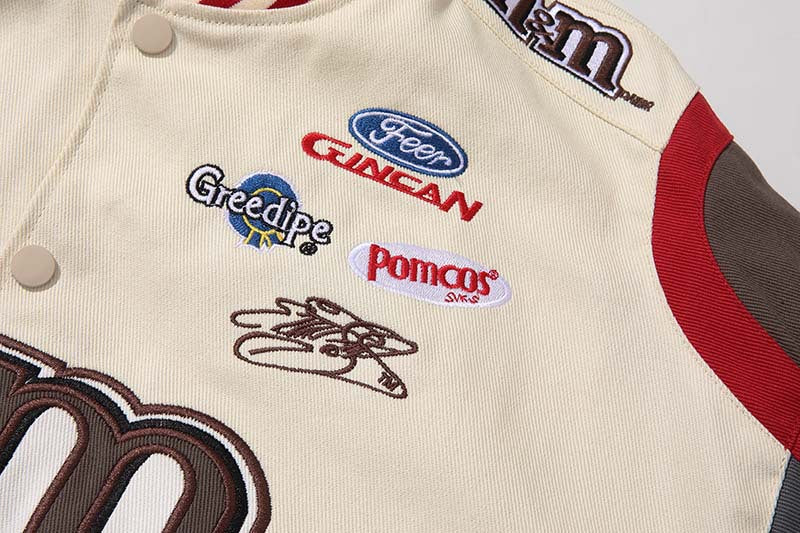 Racing M&M Varsity Jacket