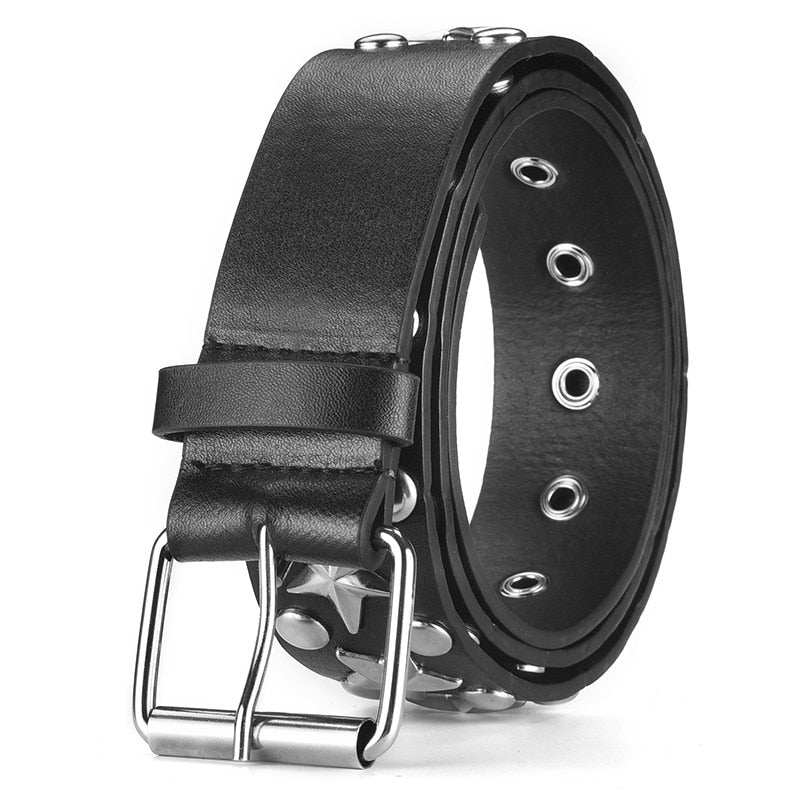 Star Leather Belt