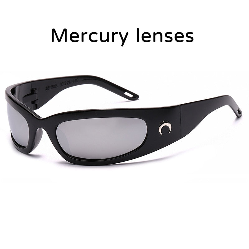 Vintage Moon Rectangular Sunglasses