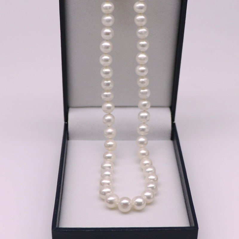 Natural Fresh Water Pearl Necklace