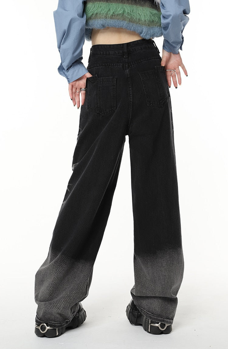 Women's Oversize Wide Jeans