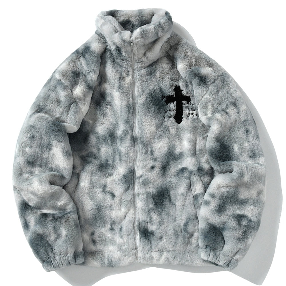 Rabbit Fur Cross Jacket