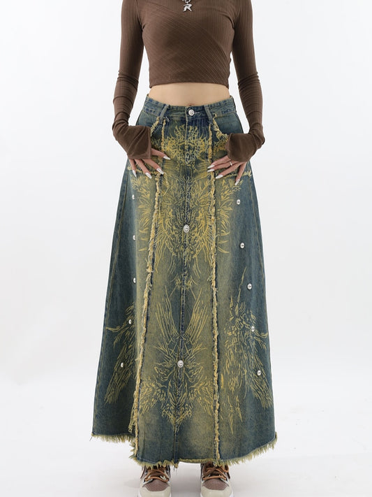 Vintage Women's Denim Skirt