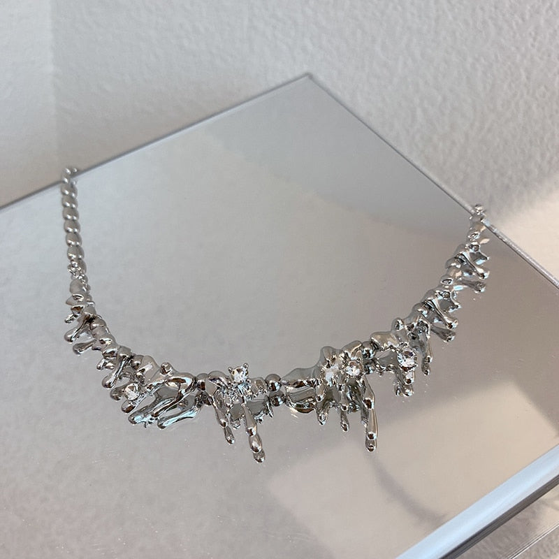 Water Droplet Necklace