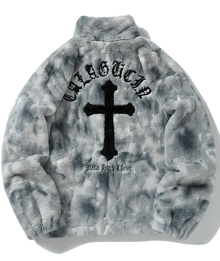 Rabbit Fur Cross Jacket