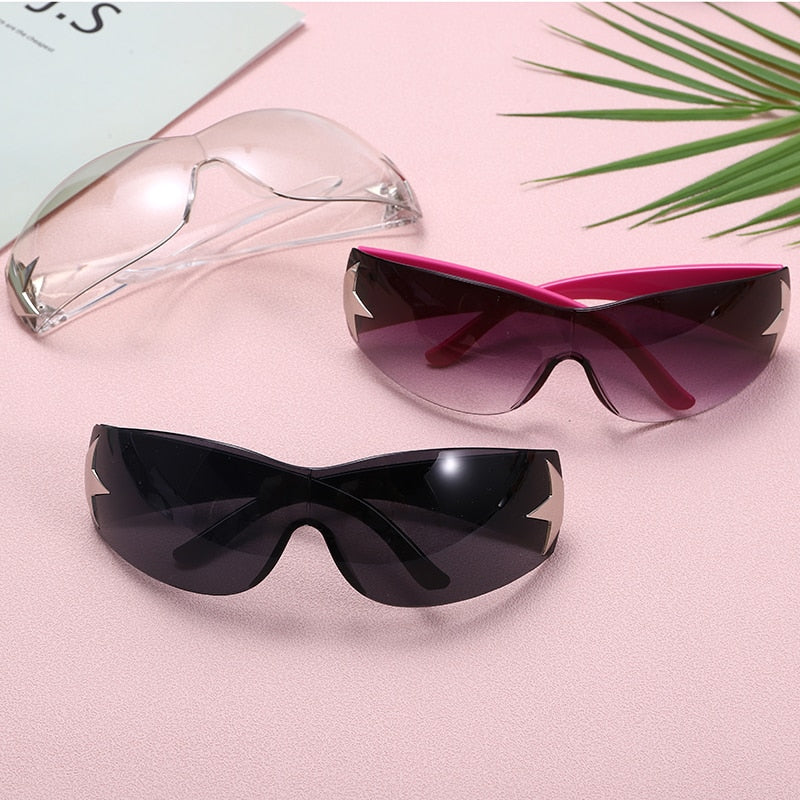 Wrap Around Star Sun Glasses