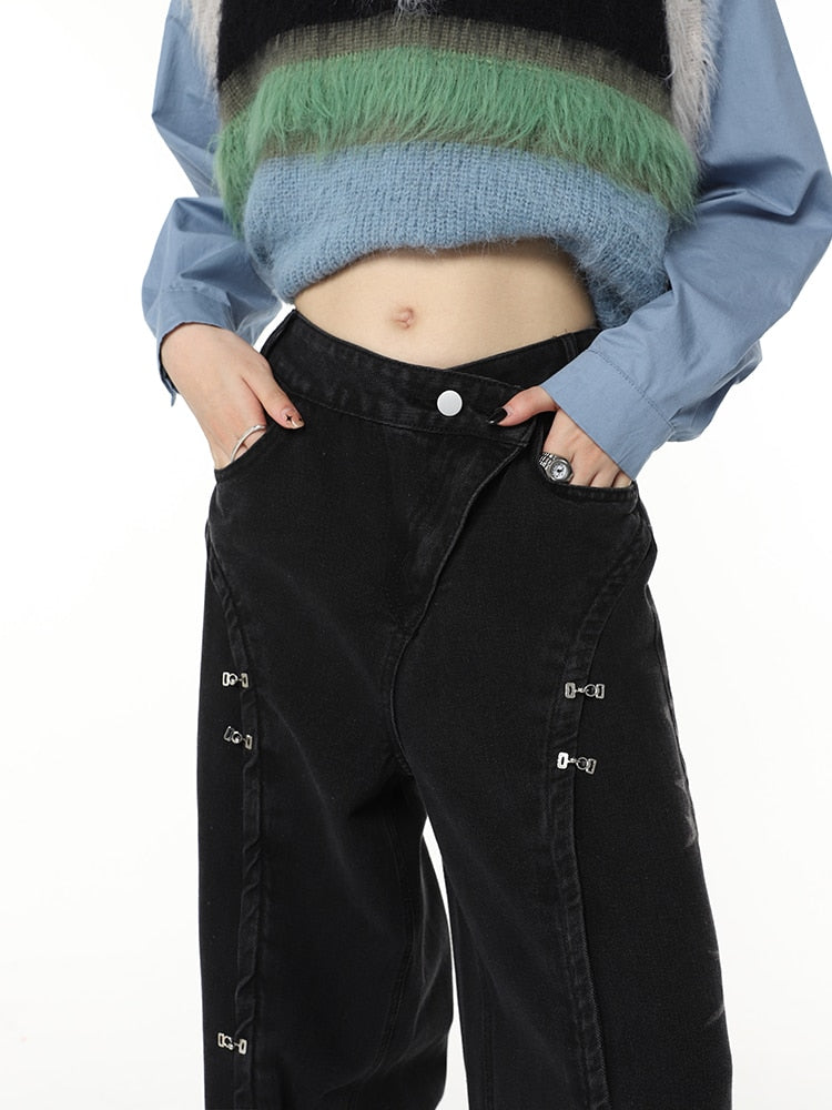 Women's Oversize Wide Jeans