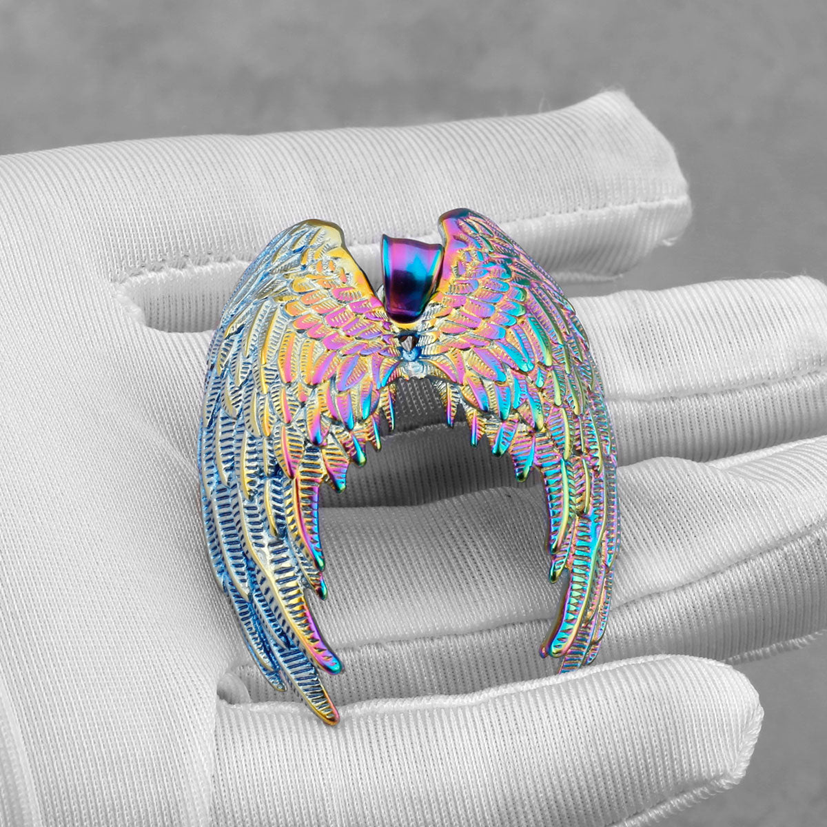 Bird Wings Stainless Steel Necklace