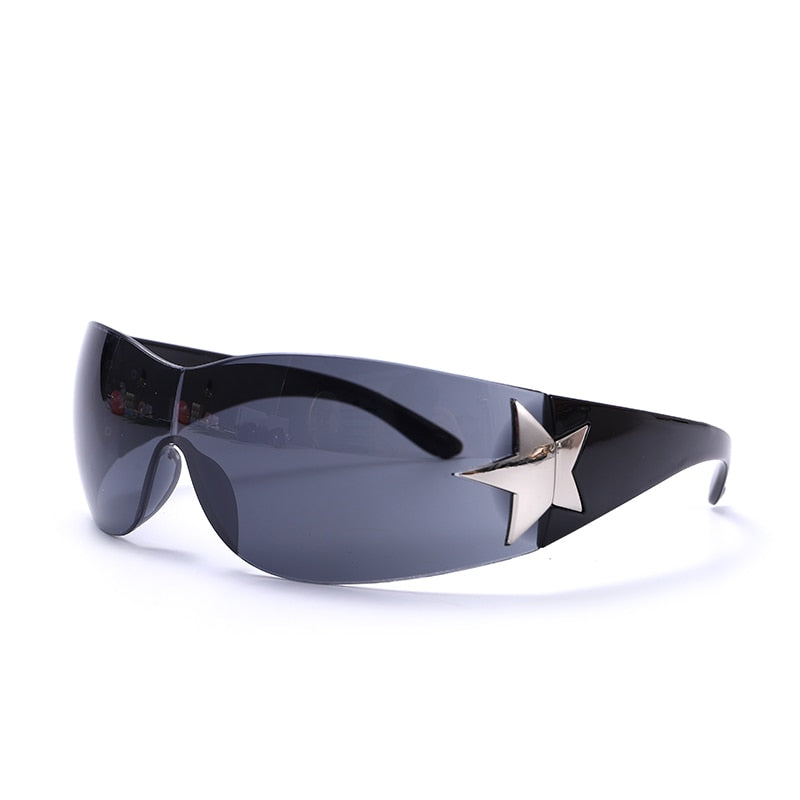 Wrap Around Star Sun Glasses