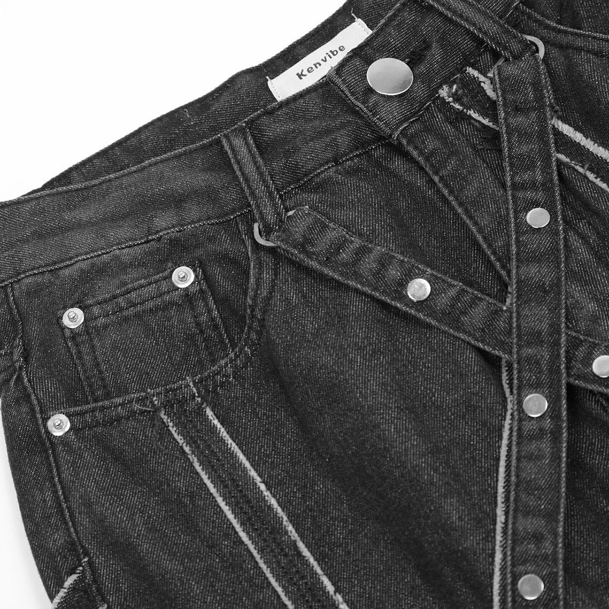 Streetwear Net Baggy Jeans