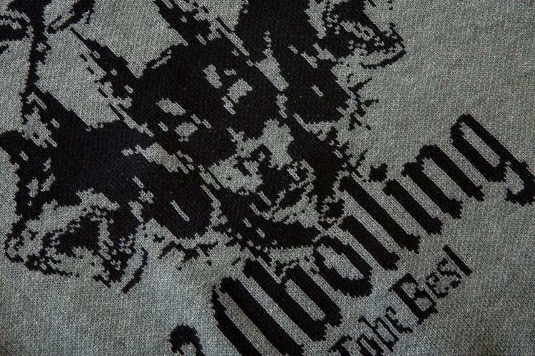 Vintage Doberman Knitted Sweater