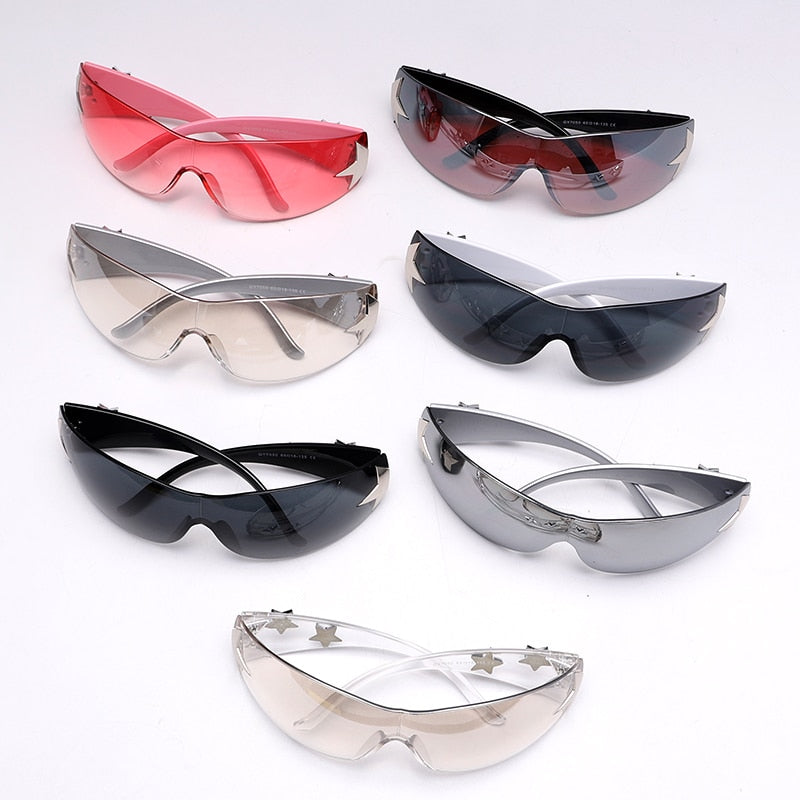 Wrap Around 3 Star Sunglasses