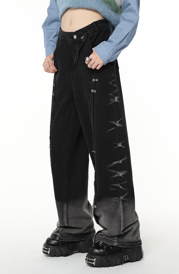 Women's Oversize Wide Jeans