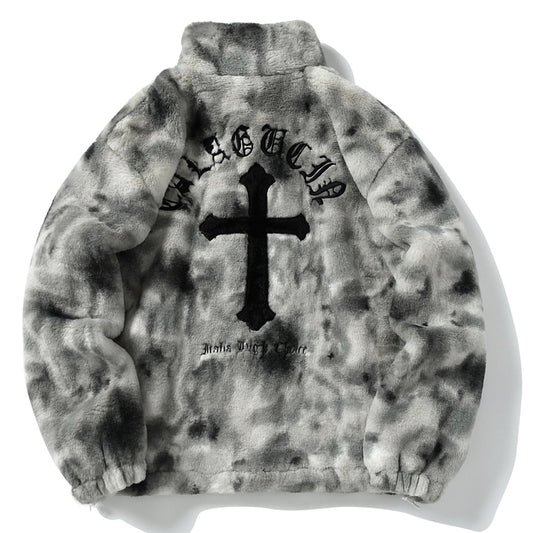 Rabbit Fur Cross Jacket