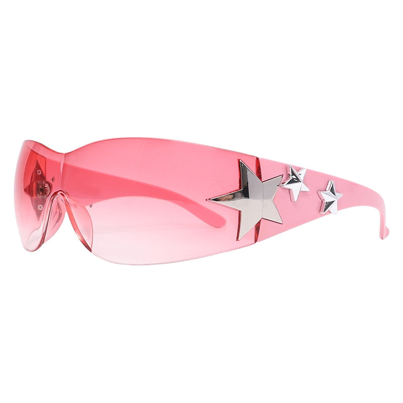 Wrap Around 3 Star Sunglasses