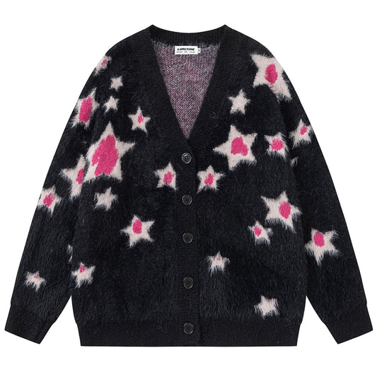 Vintage Star Knit Cardigan