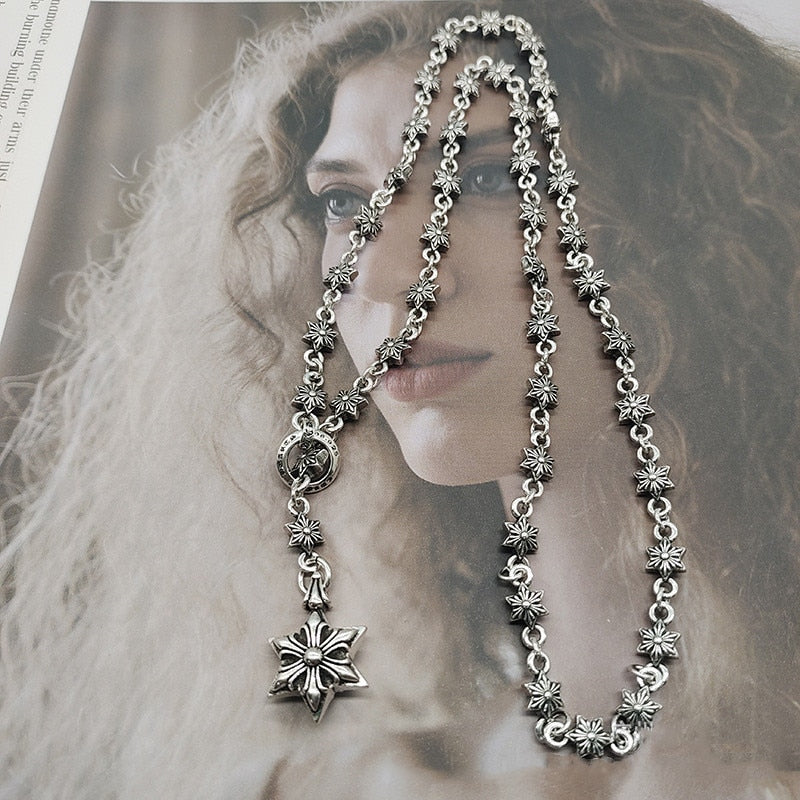 Vintage Six Star Retractable Chain