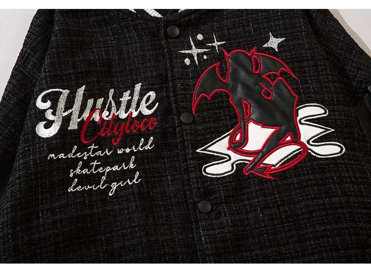 Devil Girl Varsity Jacket