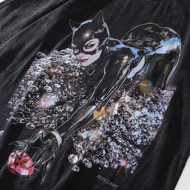 Cat Woman Graphic Tee