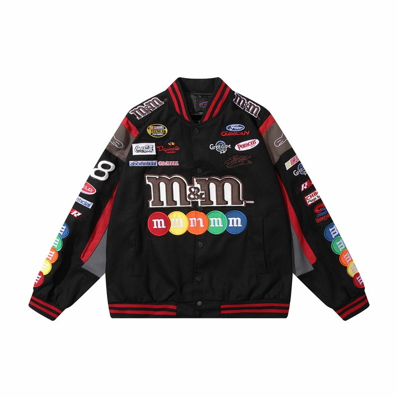Racing M&M Varsity Jacket
