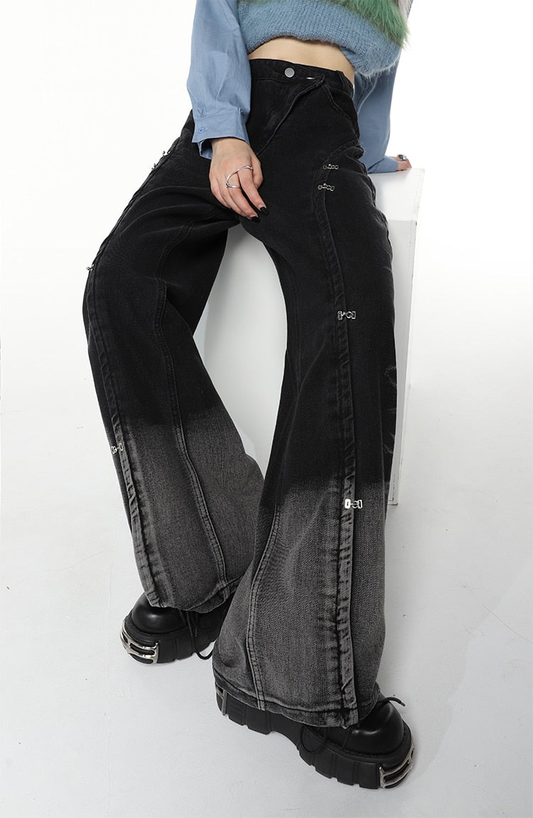 Women's Oversize Wide Jeans