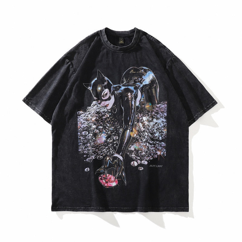 Cat Woman Graphic Tee