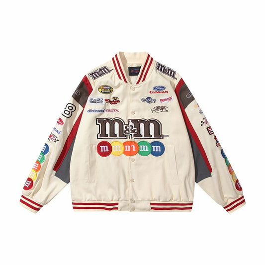 Racing M&M Varsity Jacket