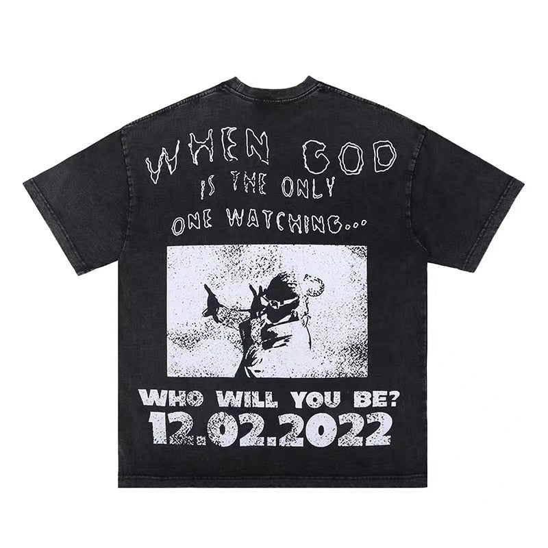 Heroes and Villains Printed Tee