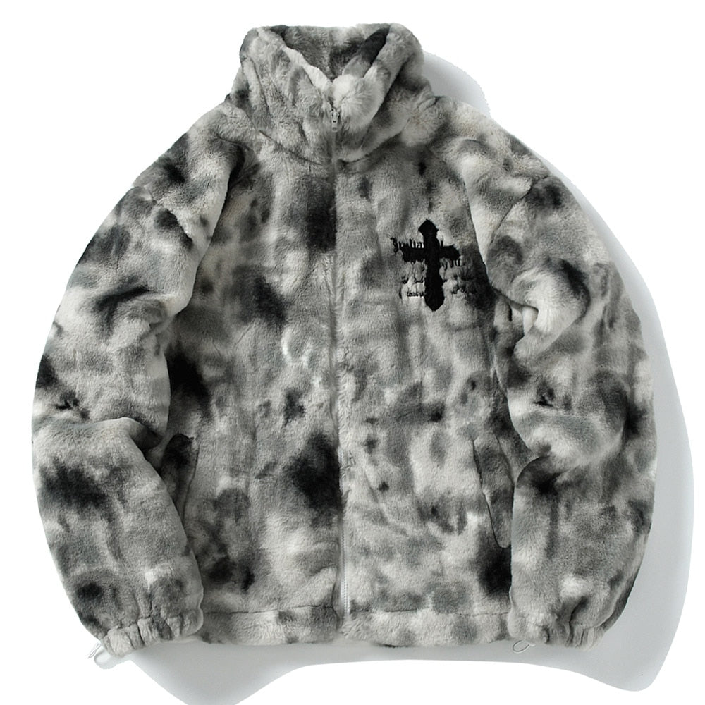 Rabbit Fur Cross Jacket