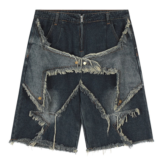 Vintage Star Denim Shorts
