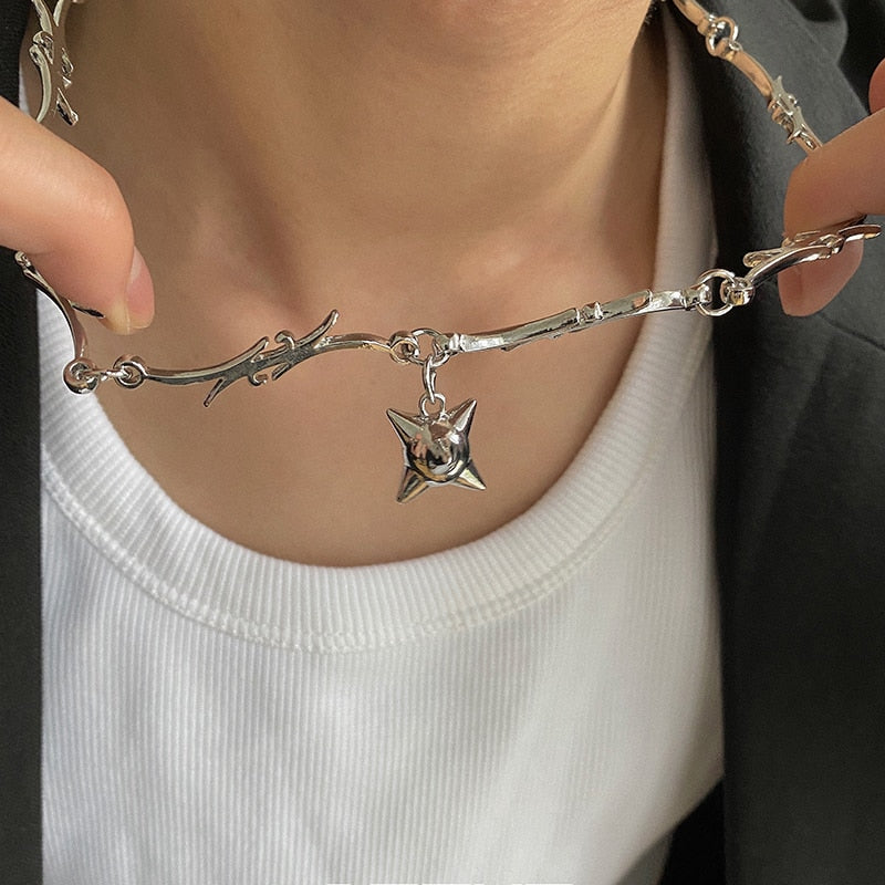 Spike Stainless Steel Chain