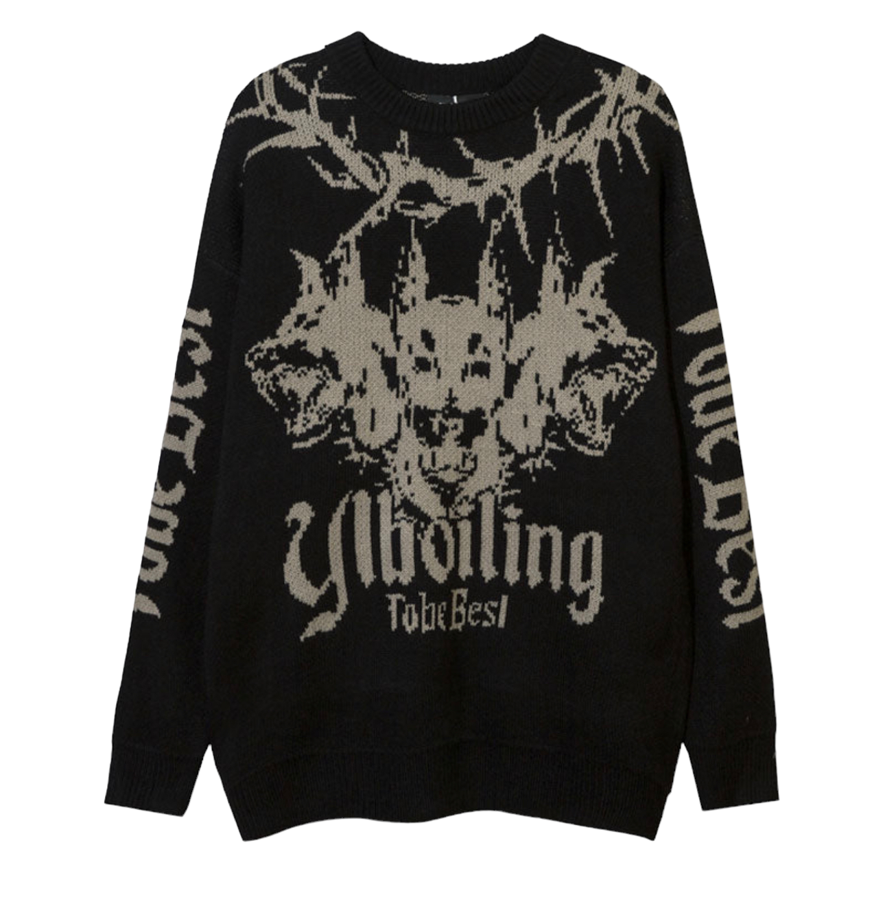 Vintage Doberman Knitted Sweater